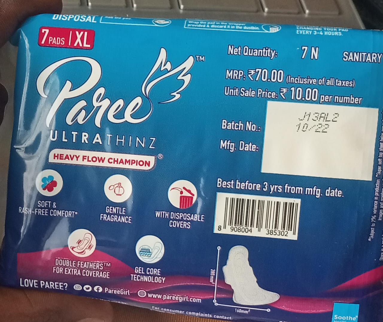 PAREE PADS XL